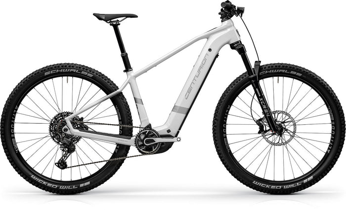 CENTURION Backfire R1000 EP1 – E-MTB Hardtail, Bosch Performance Line CX, 800 Wh, Wolkenweiß