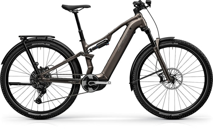 CENTURION Lhasa R1000 EP1 – E-SUV Fully, Bosch Performance Line CX, 800 Wh, Kohlegrau
