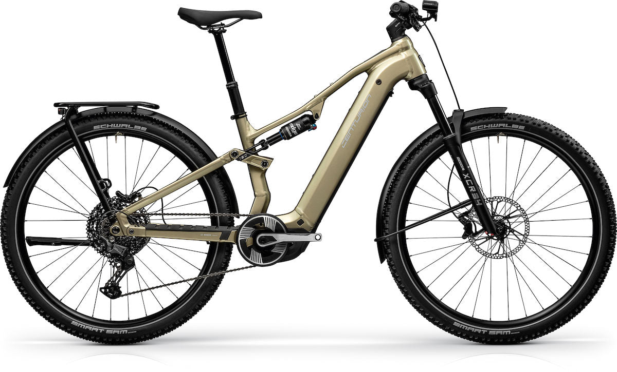 CENTURION Lhasa R1000 EP1 – E-SUV Fully, Bosch Performance Line CX, 800 Wh, Vintage Grün