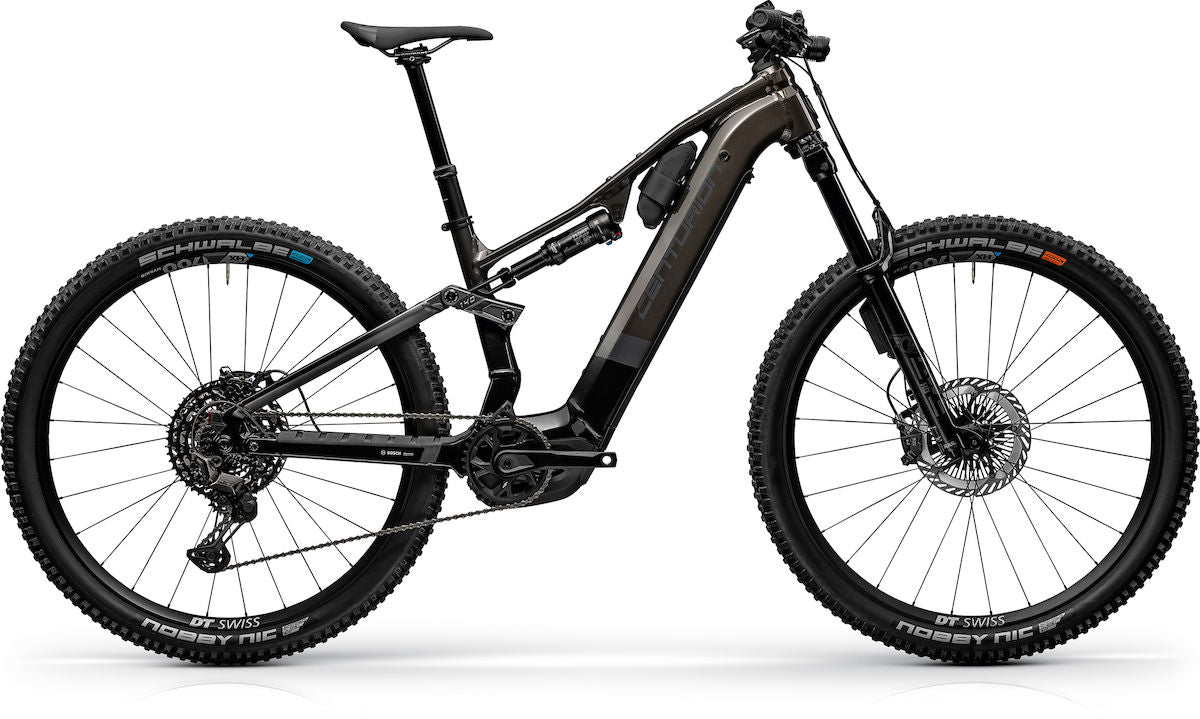 CENTURION Numinis R3000 ABS EP1 – E-MTB Fully, Bosch Performance Line CX mit IMU, 800 Wh, Chromschwarz/Schwarz