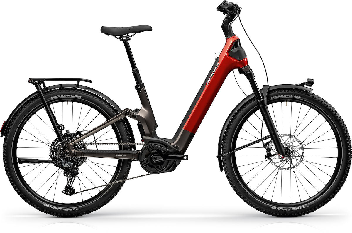 CENTURION Country R2000 LX EP1 – E-SUV, Bosch Performance Line CX, 800 Wh, Signature Red/Kohlegrau