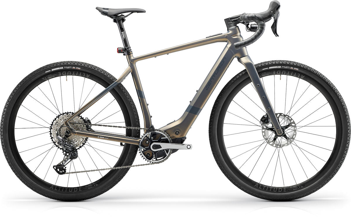 CENTURION Crossfire R2000 D EP1 – E-Gravelbike, Bosch Performance Line SX, 400 Wh, Kristallgrau