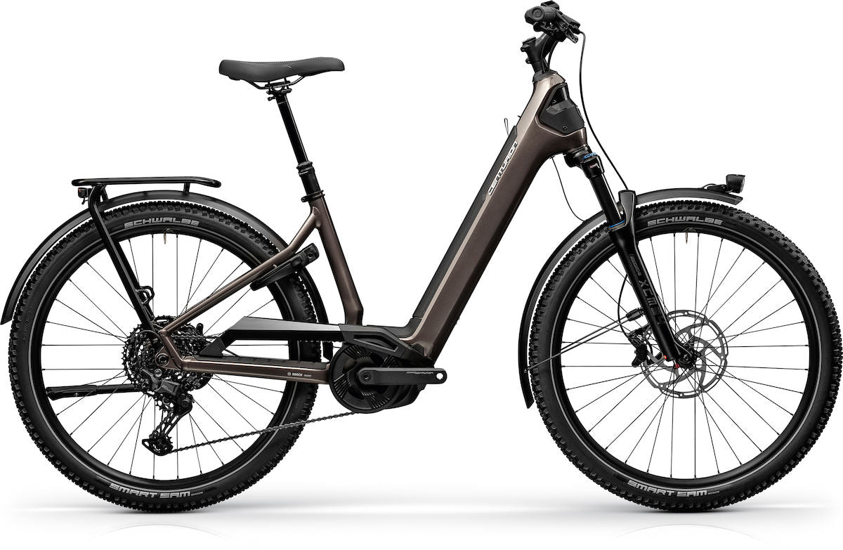 CENTURION Country R900 L EP2 – E-Trekkingbike, Bosch Performance Line PX, 800 Wh, Kohlegrau