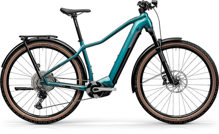 CENTURION Backfire Fit R800i EQ EP3 – E-Trekkingbike, Bosch Performance Line CX, 750 Wh, Lagunagrün