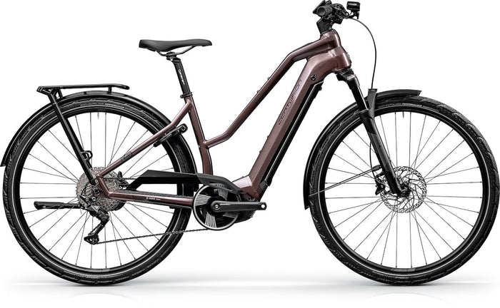CENTURION E-Fire R2000i T EP3 – E-Citybike, Bosch Performance Line CX, 750 Wh, Merlot