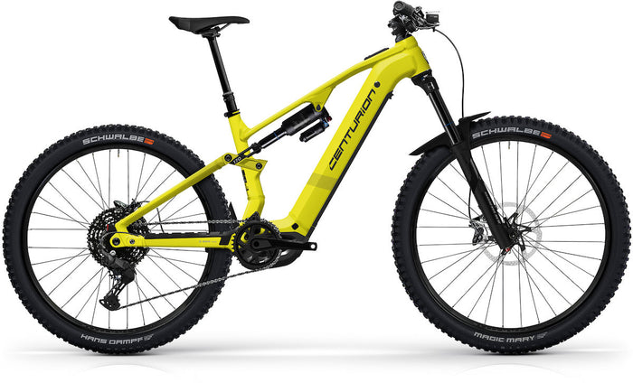 CENTURION No Pogo R1000 EP3 – E-MTB Fully, Bosch Performance Line CX, 800 Wh, Electrolime Satin