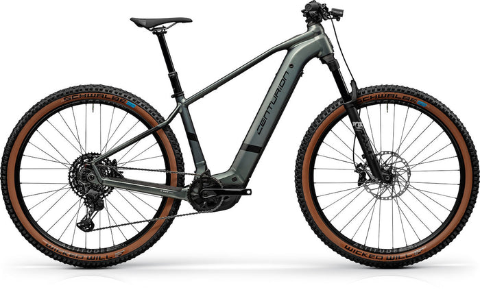 CENTURION Backfire R2000 EP5 – E-MTB Hardtail, Bosch Performance Line CX, 800 Wh, Schiefer Matt