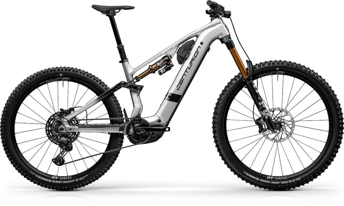 CENTURION No Pogo R3000 EP4 – E-MTB Fully, Bosch Performance Line CX, 800 Wh, Silvershine/Schwarz