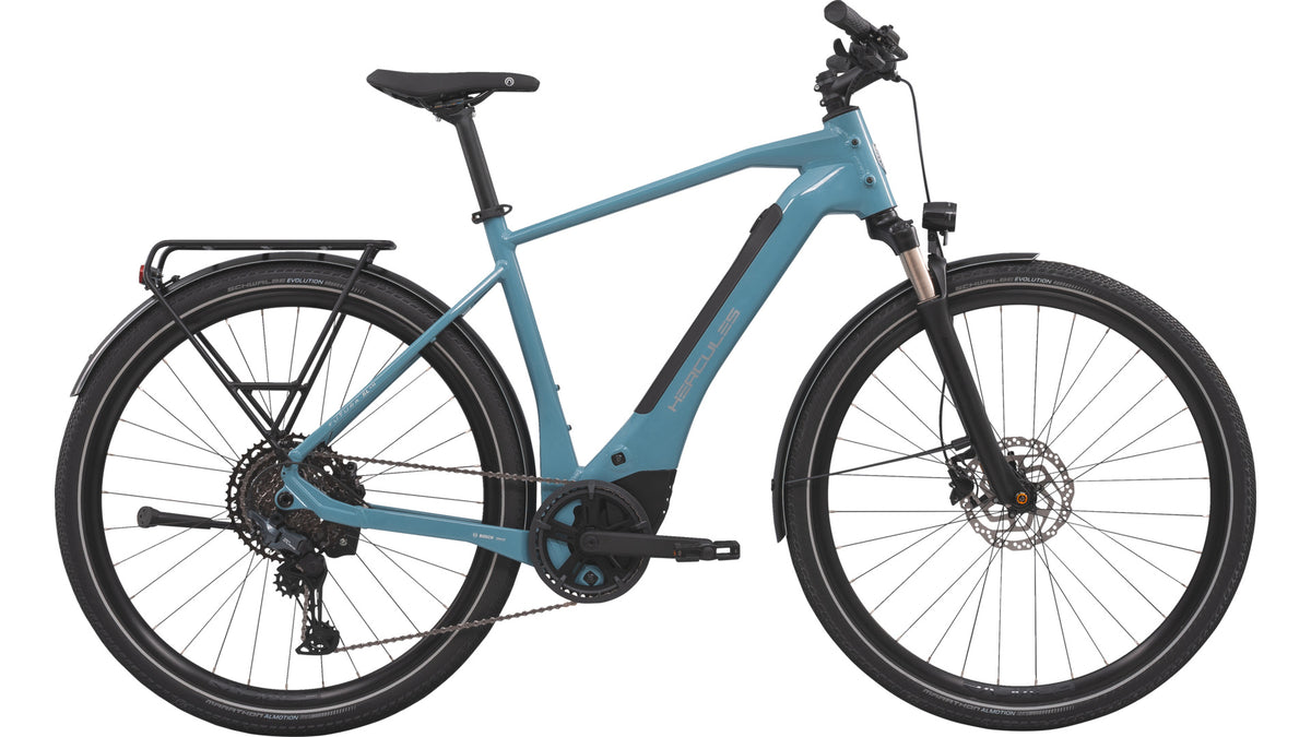Hercules Futura SL I-11 – E-Urbanbike, Bosch Performance Line SX, 400 Wh, Urban Blue-glossy
