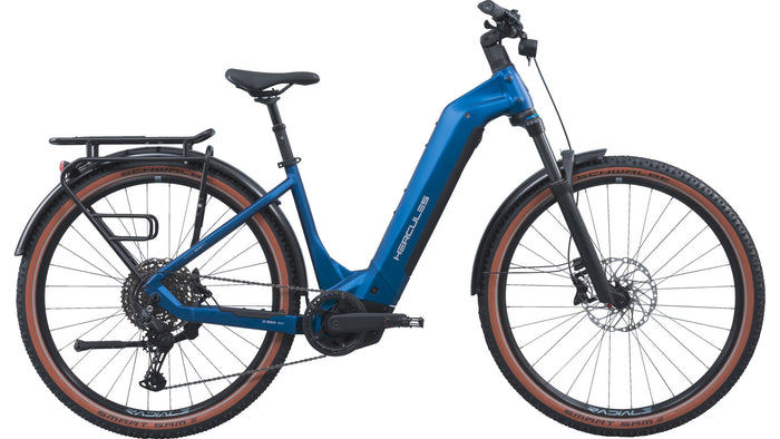 Hercules NOS SUV 4.1 Wave – E-SUV Hardtail, Bosch Performance Line CX, 800 Wh, Dark Blue Matt