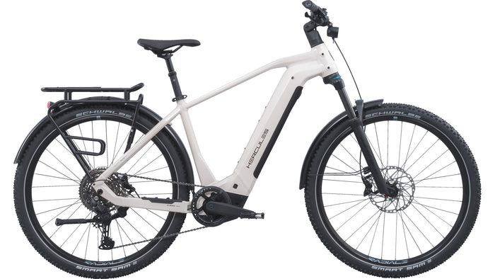 Hercules NOS SUV 4.1 – E-SUV Hardtail, Bosch Performance Line CX, 800 Wh, Pearlwhite-glossy