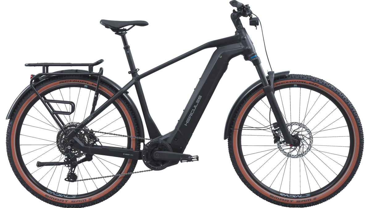 Hercules NOS SUV 4.2 – E-SUV Hardtail, Bosch Performance Line CX, 800 Wh, Black Matt