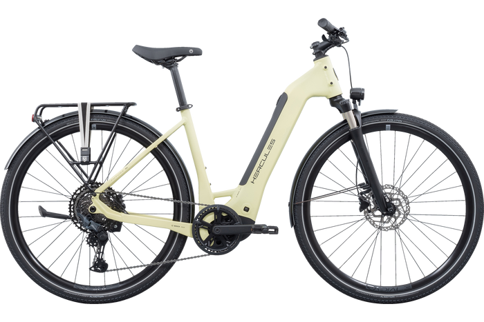 Hercules Futura SL I-11 Wave – E-Urbanbike, Bosch Performance Line SX, 400 Wh, Lime-matt