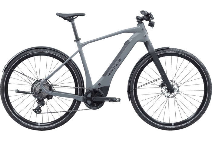 Hercules Futura SL I-12 – E-Urbanbike, Bosch Performance Line SX, 400 Wh, Graphite-glossy