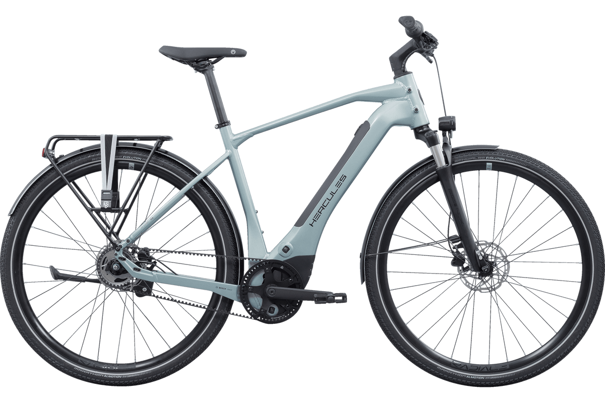 Hercules ROB SL F5 – E-Urbanbike, 400 Wh, Titanium Grey-glossy