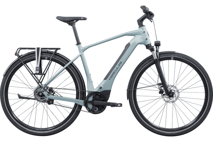 Hercules ROB SL F5 – E-Urbanbike, 400 Wh, Titanium Grey-glossy