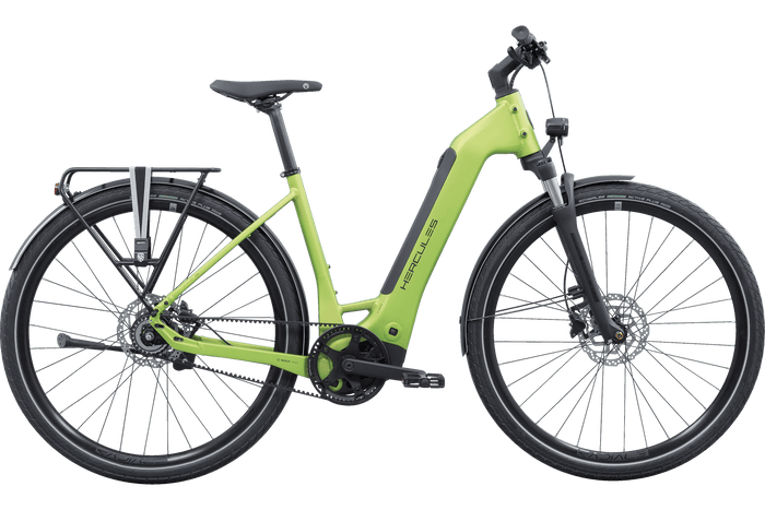 Hercules ROB SL F7 Wave – E-Urbanbike, Bosch Performance Line SX, 400 Wh, Apple Green-matt