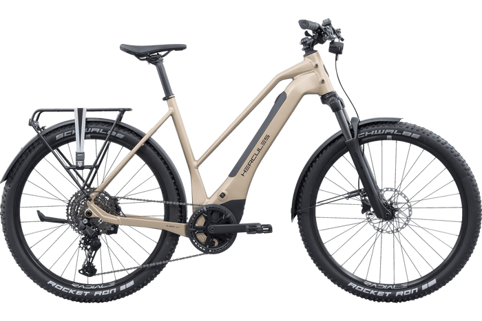 Hercules Avanos SL 10 Trapez – E-SUV Hardtail, 400 Wh, Sand Beige-matt