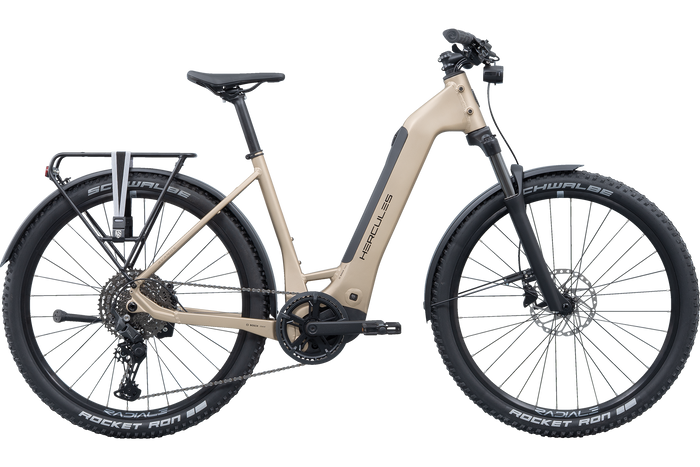 Hercules Avanos SL 10 Wave – E-SUV Hardtail, 400 Wh, Sand Beige-matt