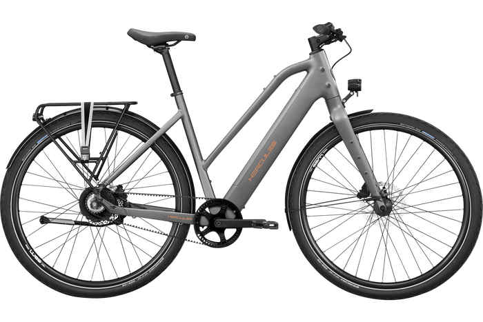 Hercules Urbanico F3 Trapez – E-Urbanbike, 374 Wh, Metal Grey-matt