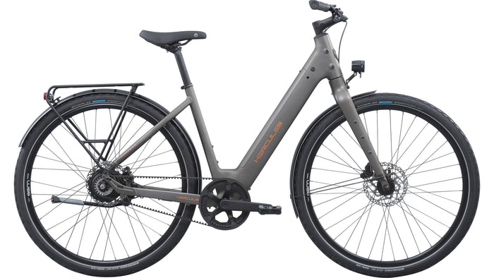 Hercules Urbanico F3 Wave – E-Urbanbike, 374 Wh, Metal Grey-matt
