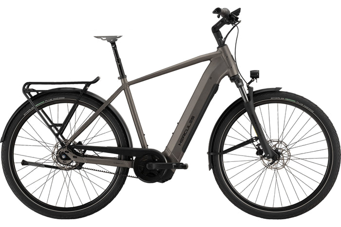 Hercules Robert/a F5 – E-Trekkingbike, Bosch Performance Line, 600 Wh, Titan-matt