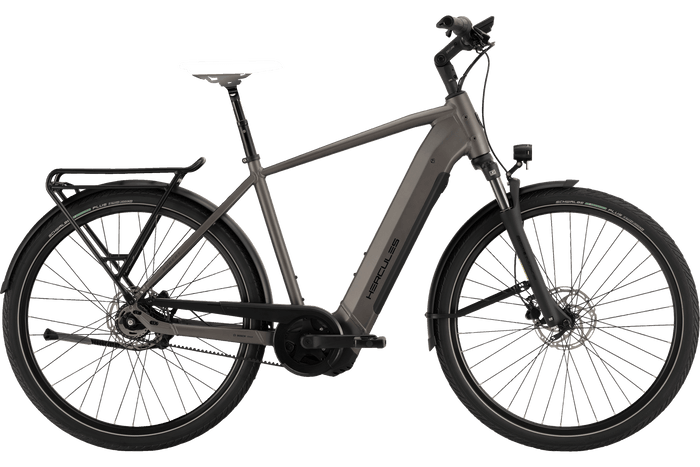 Hercules Robert/a R5 – E-Trekkingbike, Bosch Performance Line, 600 Wh, Titan-matt