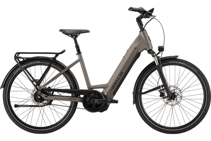 Hercules Robert/a F5 Wave – E-Trekkingbike, Bosch Performance Line, 600 Wh, Titan-matt