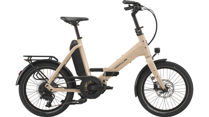 Hercules ROB Fold 9 – E-Faltrad, Bosch Performance Line, 545 Wh, Ivorygloss
