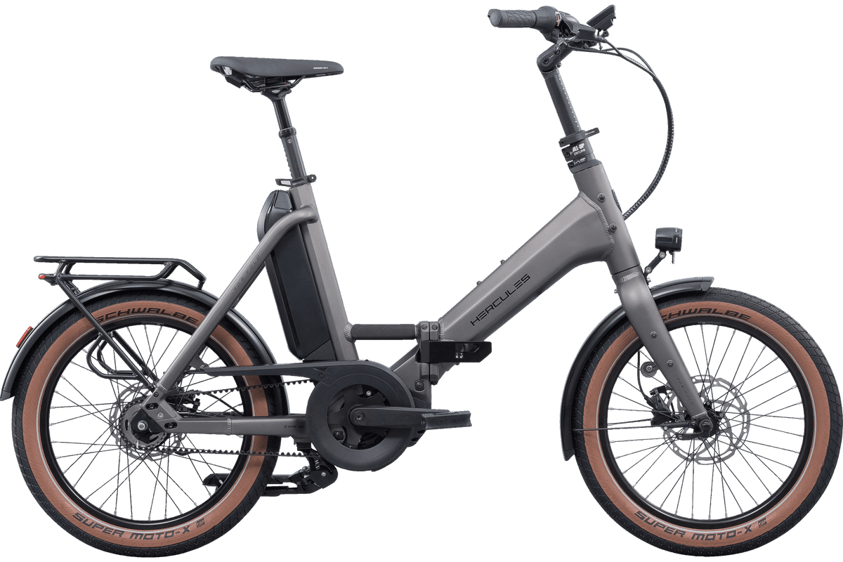 Hercules ROB Fold R5 – E-Faltrad, Bosch Performance Line, 545 Wh, Titan-matt