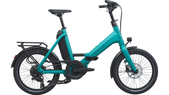Hercules ROB Fold 9 – E-Faltrad, Bosch Performance Line, 545 Wh, Ozean-matt