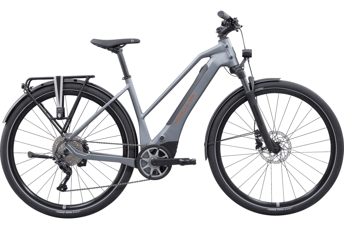 Hercules Futura SL 10 Trapez – E-Urbanbike, Slate Grey-matt