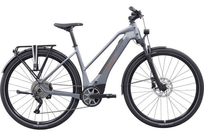 Hercules Futura SL 10 Trapez – E-Urbanbike, Slate Grey-matt