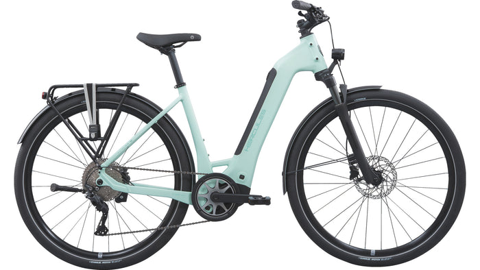 Hercules Futura SL 10 Wave – E-Urbanbike, Mint Blue-glossy