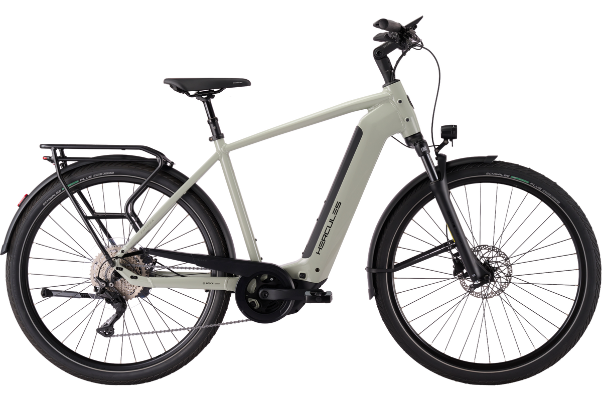 Hercules Futura 10 – E-Trekkingbike, Urban Grey - Glossy