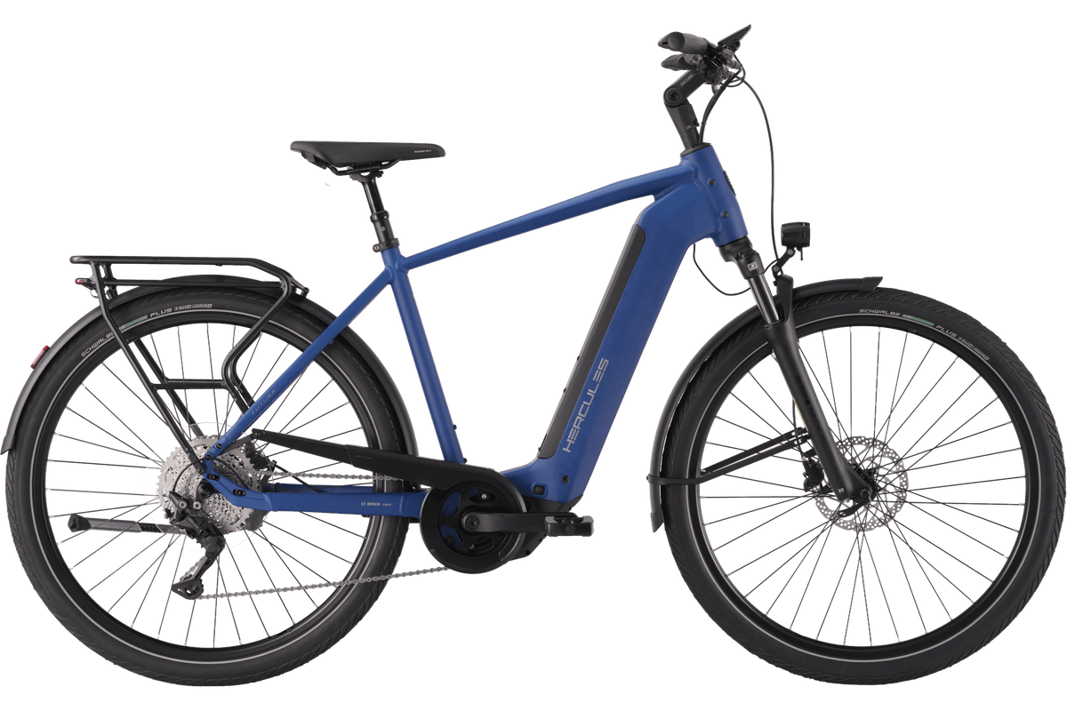 Hercules Futura 10 – E-Trekkingbike, Moonlight Blue-matt