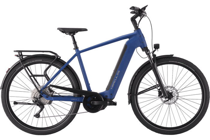 Hercules Futura 10 – E-Trekkingbike, Moonlight Blue-matt