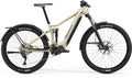 MERIDA eONE-FORTY 400 EQ EP1 – E-SUV Fully, Shimano EP6, 630 Wh, Champagner-Silber