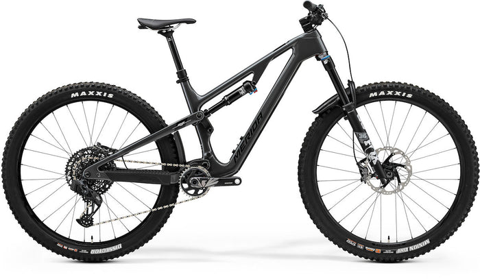 MERIDA ONE-FORTY 8000 – Mountainbike Fully, Carbon, Sram GX Eagle, Silber/Schwarz