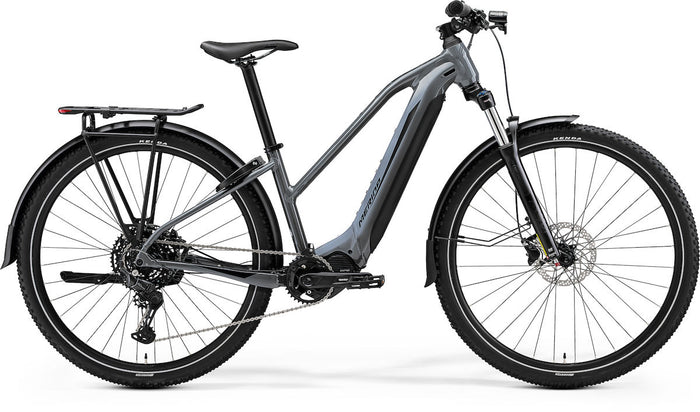 MERIDA eBIG.TOUR 475 EQ IV2 – E-SUV, Shimano EP6, 750 Wh, Grau/Schwarz