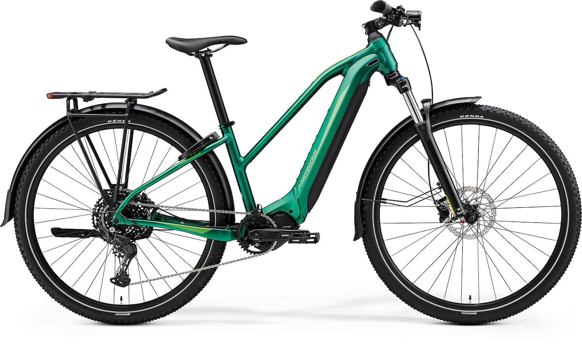 MERIDA eBIG.TOUR 475 EQ IV2 – E-SUV, Shimano EP6, 750 Wh, Matt-Grün/Grün