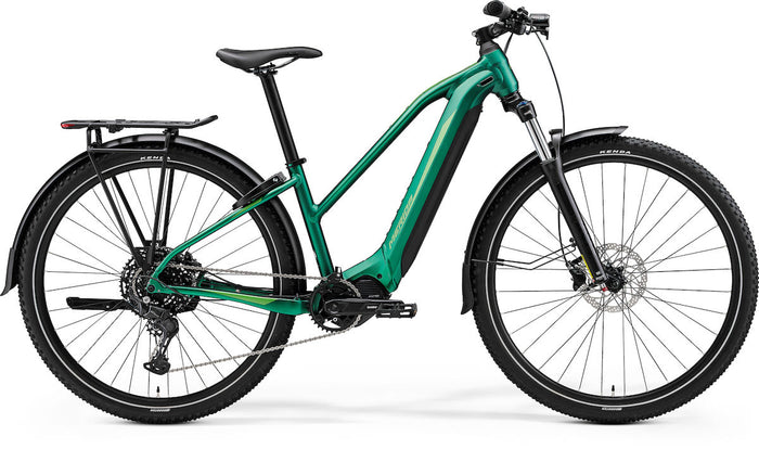 MERIDA eBIG.TOUR 475 EQ IV2 – E-SUV, Shimano EP6, 750 Wh, Matt-Grün/Grün