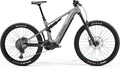 MERIDA eONE-SIXTY 875 IV1 – E-MTB Fully, Shimano EP801, 750 Wh, Gunmetal/Schwarz