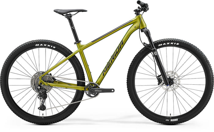 MERIDA BIG.NINE 400 – Mountainbike Hardtail, Aluminium, Shimano CUES U6000, Grün/Schwarz