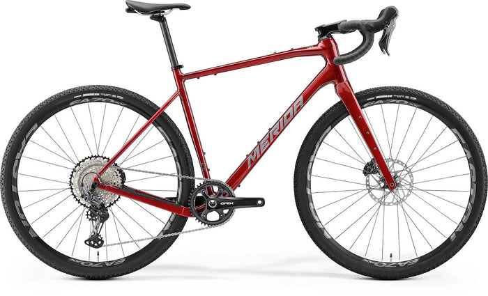 MERIDA SILEX 700 II1 – Gravelbike, Aluminium, Shimano GRX822, Rot/Grau-Rot