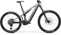 MERIDA eONE-SIXTY 875 IV1 – E-MTB Fully, Shimano EP801, 750 Wh, Gunmetal Grey (Black)