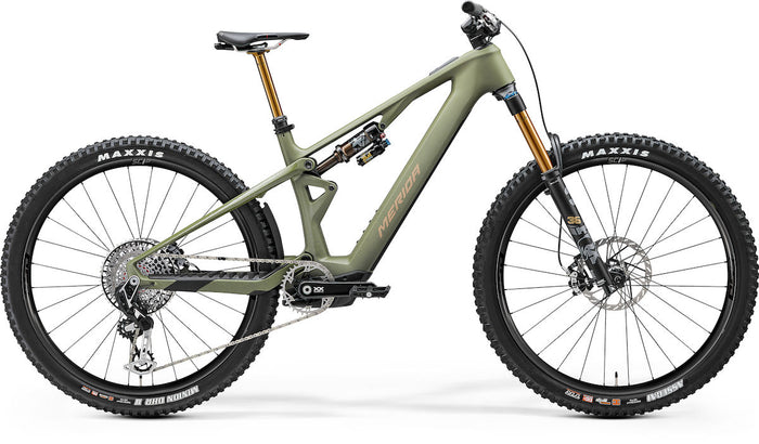 MERIDA eONE-SIXTY SL 10K I1 – E-MTB Fully, Bosch Performance Line SX, 400 Wh, Carbon, Silk Anaconda Green