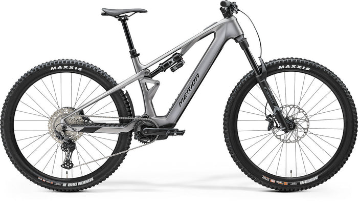 MERIDA eONE-SIXTY SL 6000 I1 – E-MTB Fully, Bosch Performance Line SX, 400 Wh, Carbon, Gunmetal Grey (Black)