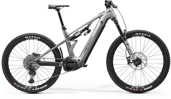 MERIDA eONE-EIGHTY 900 I1 – E-MTB Fully, Bosch Performance Line CX, 800 Wh, Glossy Gunmetal Grey (Black)