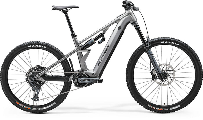 MERIDA eONE-EIGHTY 700 I1 – E-MTB Fully, Bosch Performance Line CX, 800 Wh, Glossy Gunmetal Grey (Black)
